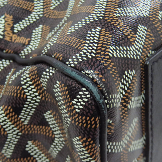 GOYARD Tote Bag Coated canvas black Voltaire Bag 2WAY Women Used Authentic