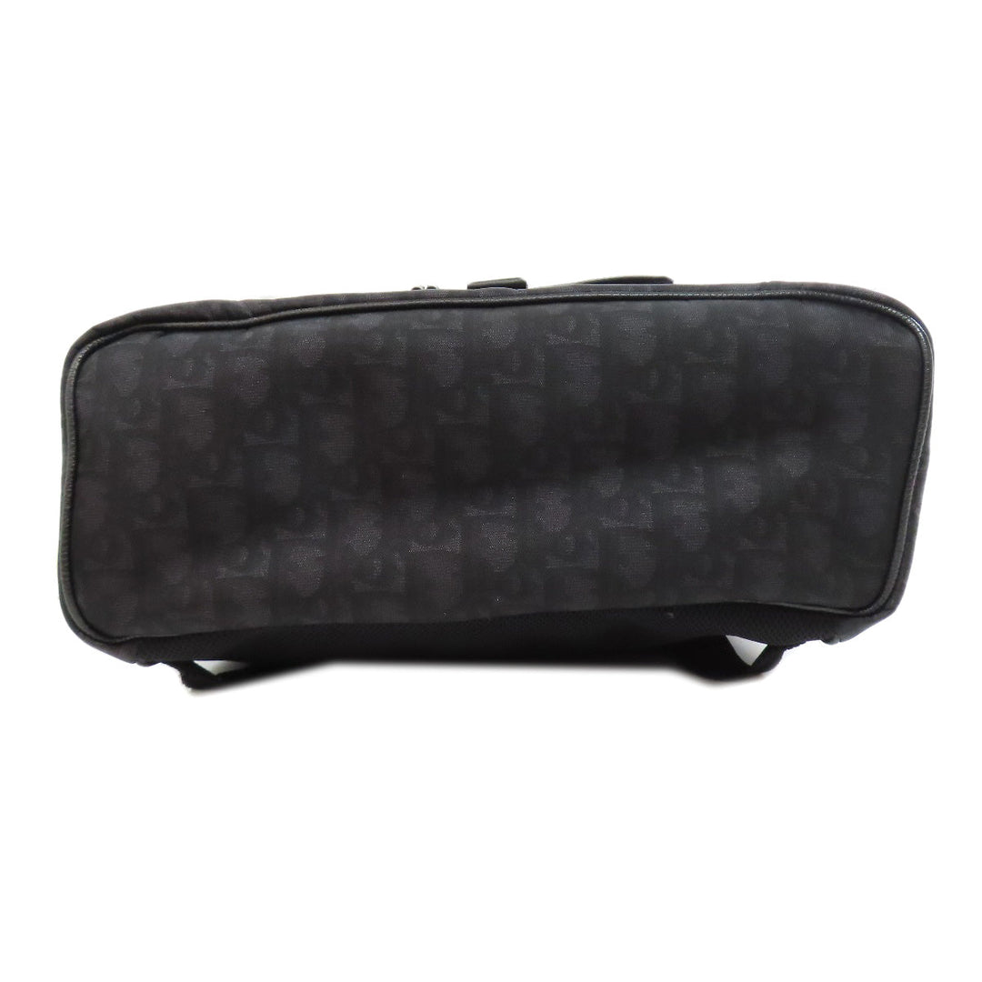 Christian Dior Backpack Nylon black Dior Homme Oblique Women Used Authentic