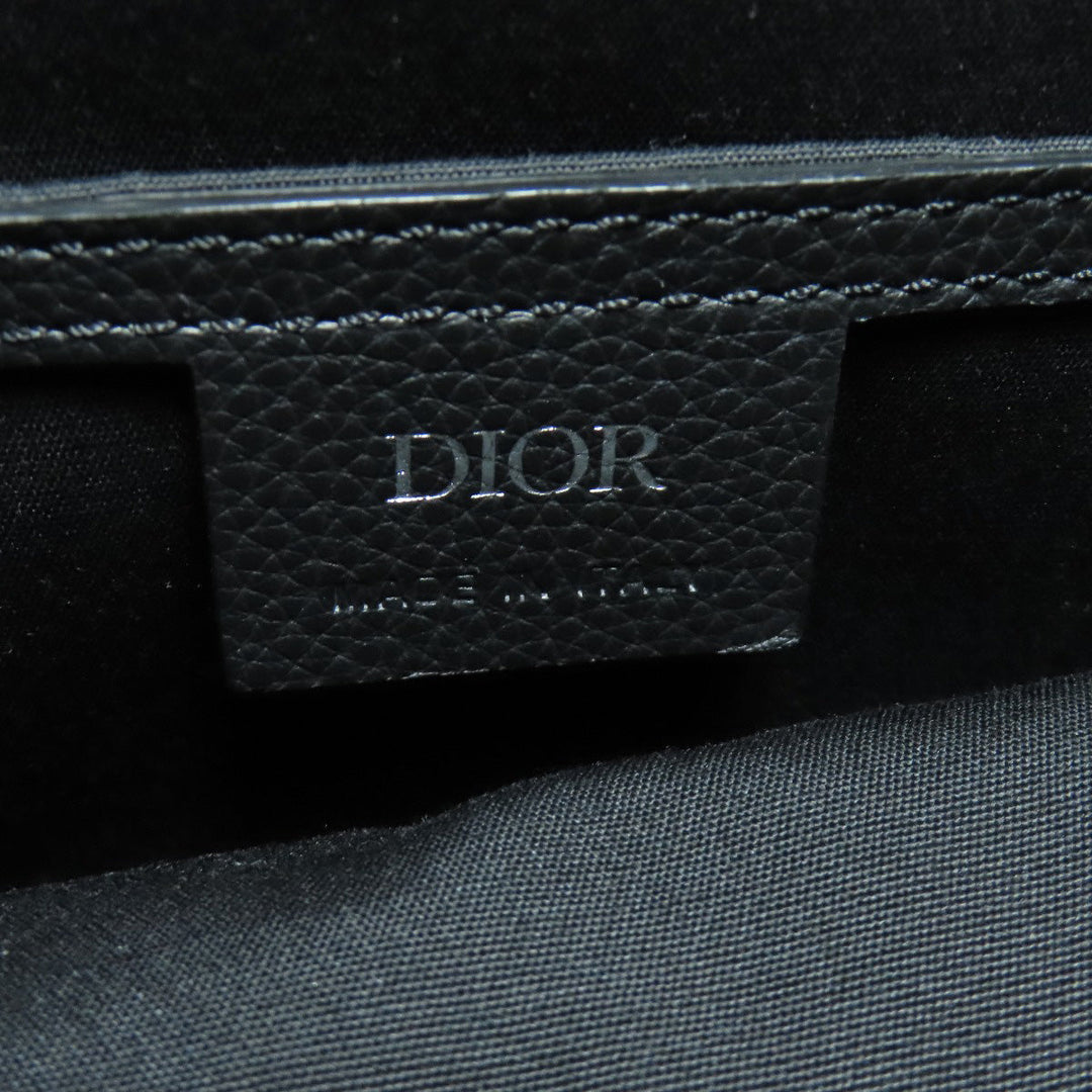 Christian Dior Backpack Nylon black Dior Homme Oblique Women Used Authentic