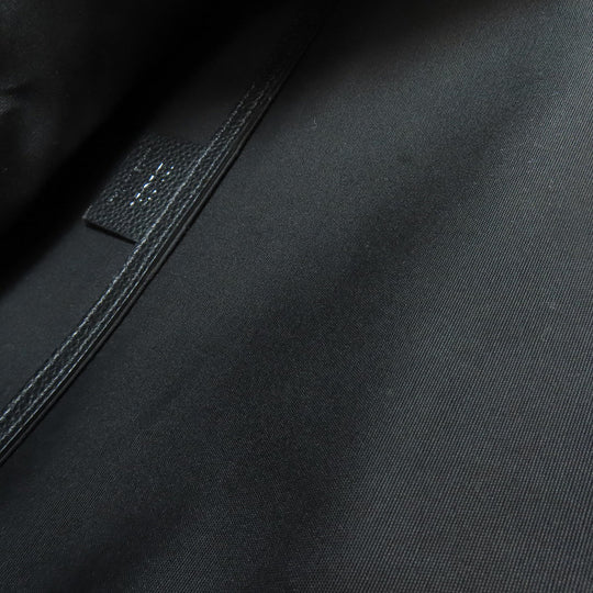 Christian Dior Backpack Nylon black Dior Homme Oblique Women Used Authentic