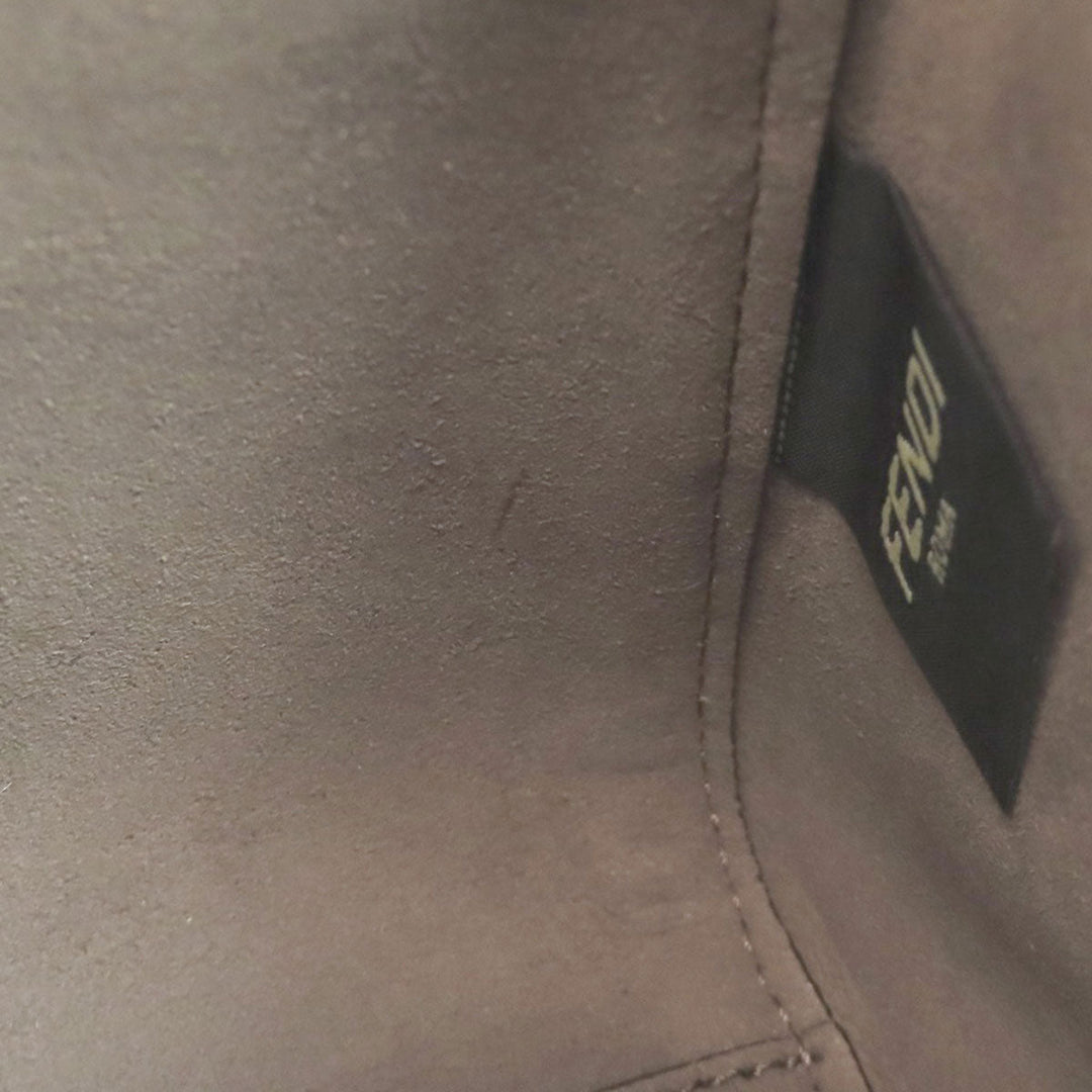 FENDI Shoulder Bag Calfskin gray Origami Mini