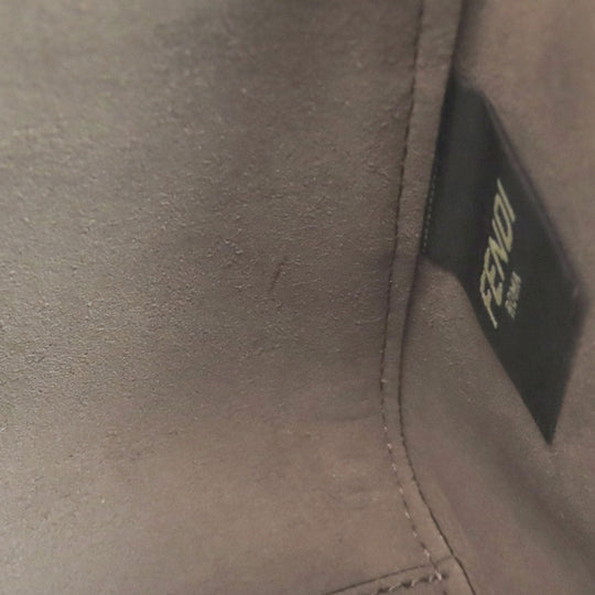 FENDI Shoulder Bag Calfskin gray Origami Mini