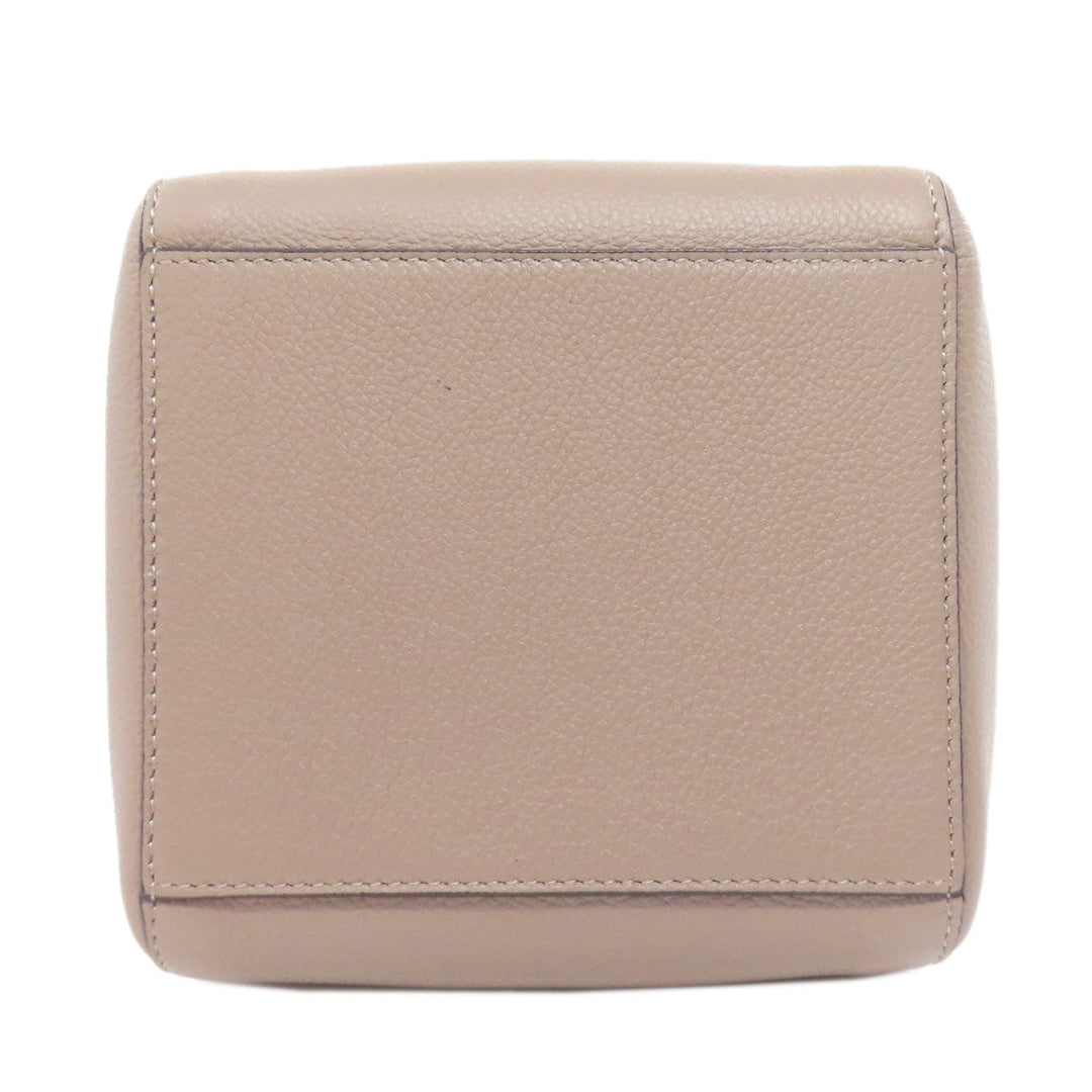 FENDI Shoulder Bag Calfskin gray Origami Mini