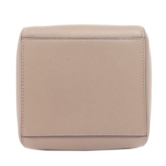 FENDI Shoulder Bag Calfskin gray Origami Mini