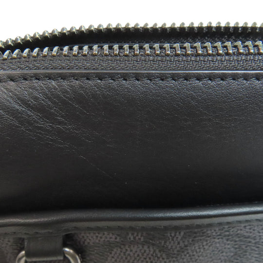 COACH Shoulder Bag CW373 PVC black Heritage Convertible Signature