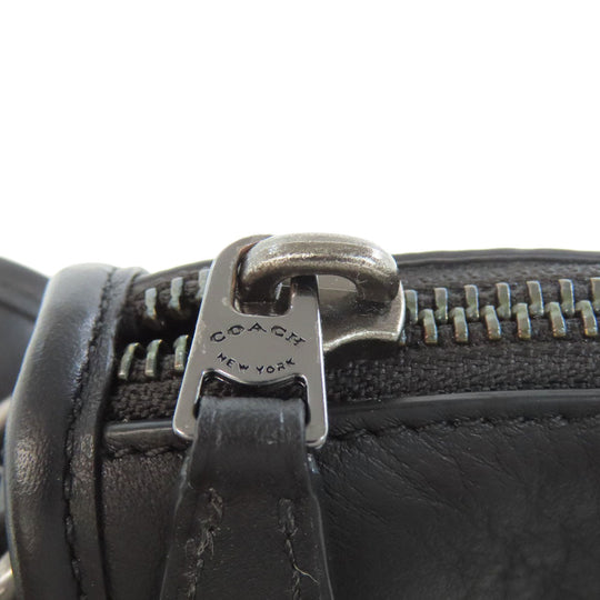 COACH Shoulder Bag CW373 PVC black Heritage Convertible Signature