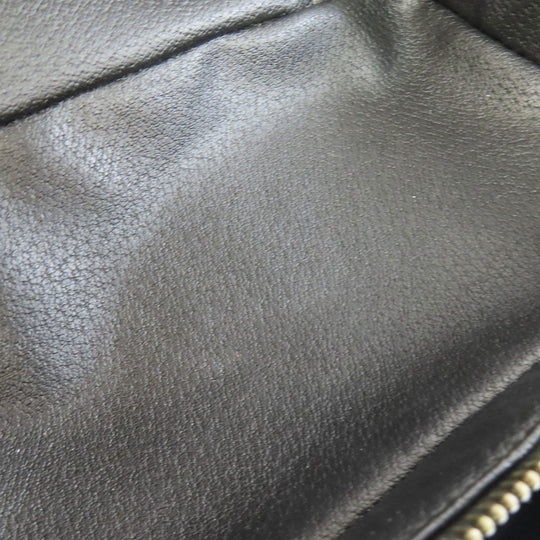CELINE Handbag PVC black Vanity Triomphe