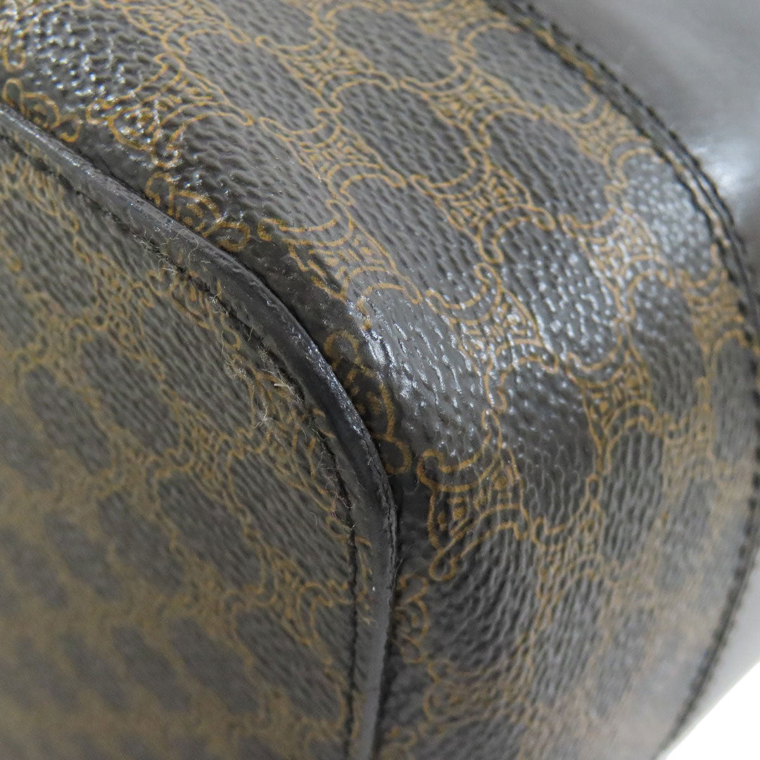 CELINE Handbag PVC black Vanity Triomphe