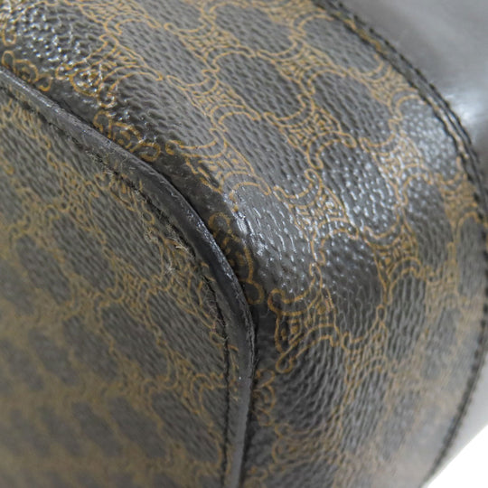 CELINE Handbag PVC black Vanity Triomphe