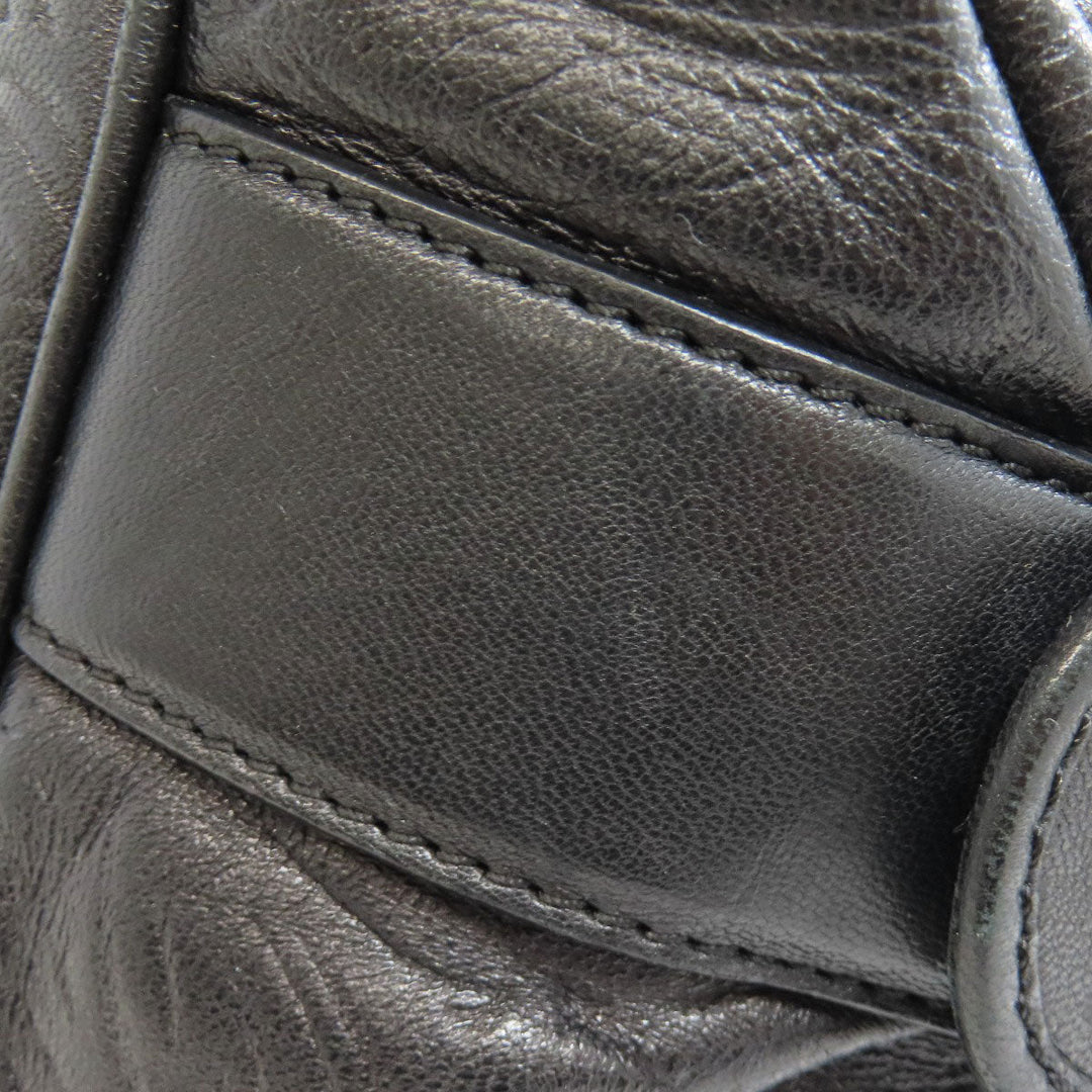 LOEWE Boston Duffel bag leather black Canela Mini Boston Bag