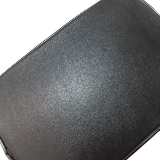 CELINE Shoulder Bag Calfskin black Small Bucket Cuir Women Used Authentic