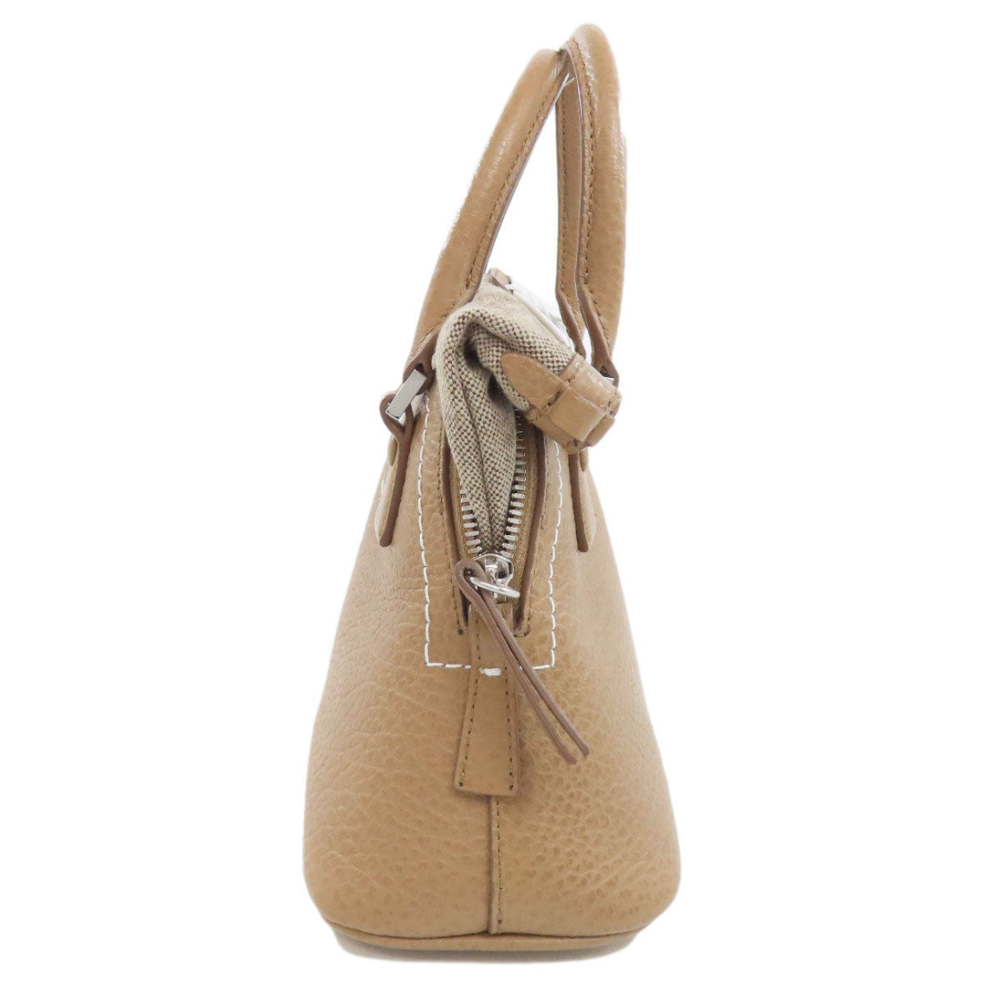 Maison Margiela Handbag leather Brown 5AC 2WAY