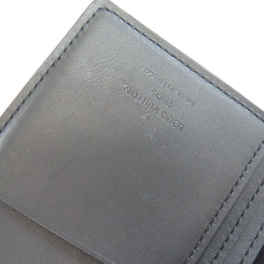 LOUIS VUITTON Long Wallet Purse N63010 Damier Anfini black Portefeuille Blaza