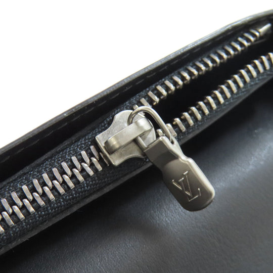 LOUIS VUITTON Long Wallet Purse N63010 Damier Anfini black Portefeuille Blaza
