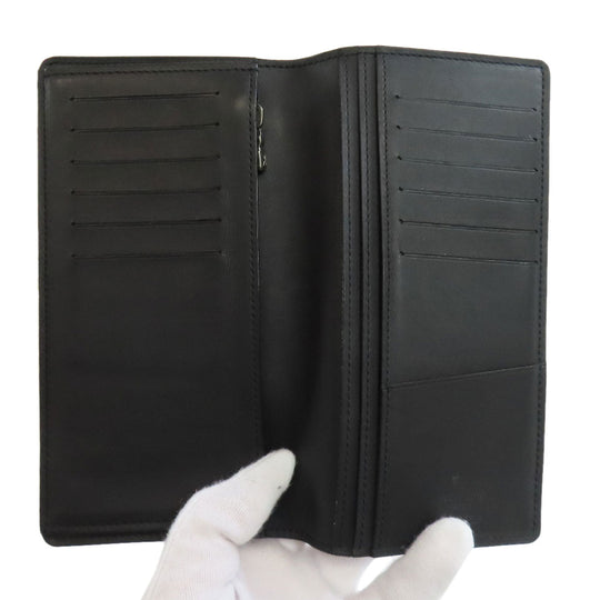 LOUIS VUITTON Long Wallet Purse N63010 Damier Anfini black Portefeuille Blaza