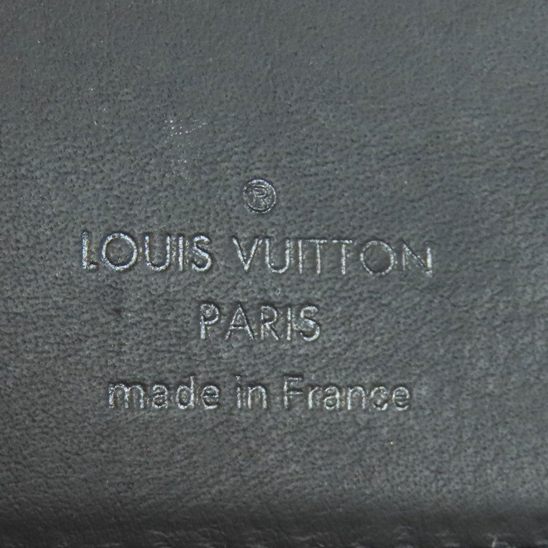 LOUIS VUITTON Long Wallet Purse N63010 Damier Anfini black Portefeuille Blaza