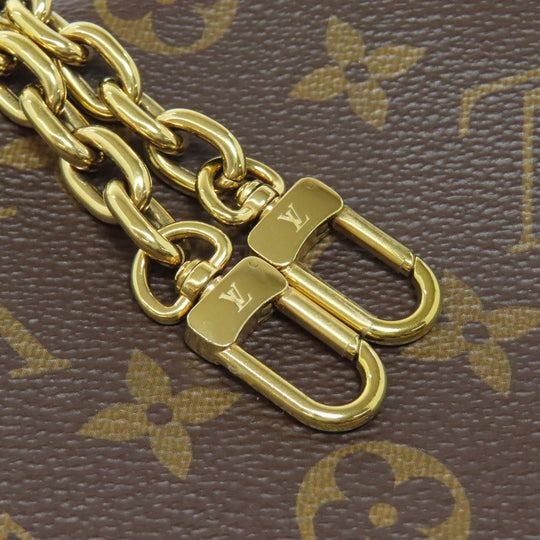 LOUIS VUITTON Shoulder Bag M81098 Monogram canvas Brown loop Women Used Authentic