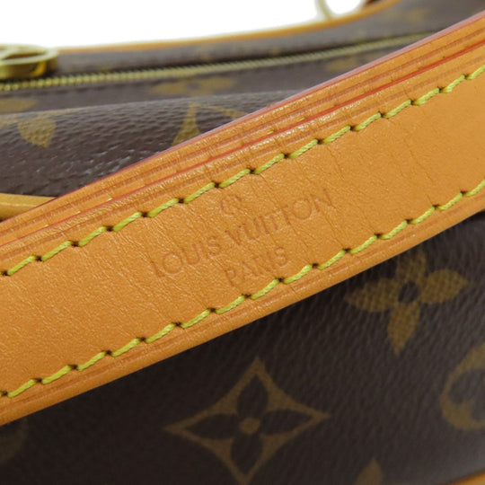 LOUIS VUITTON Shoulder Bag M81098 Monogram canvas Brown loop Women Used Authentic