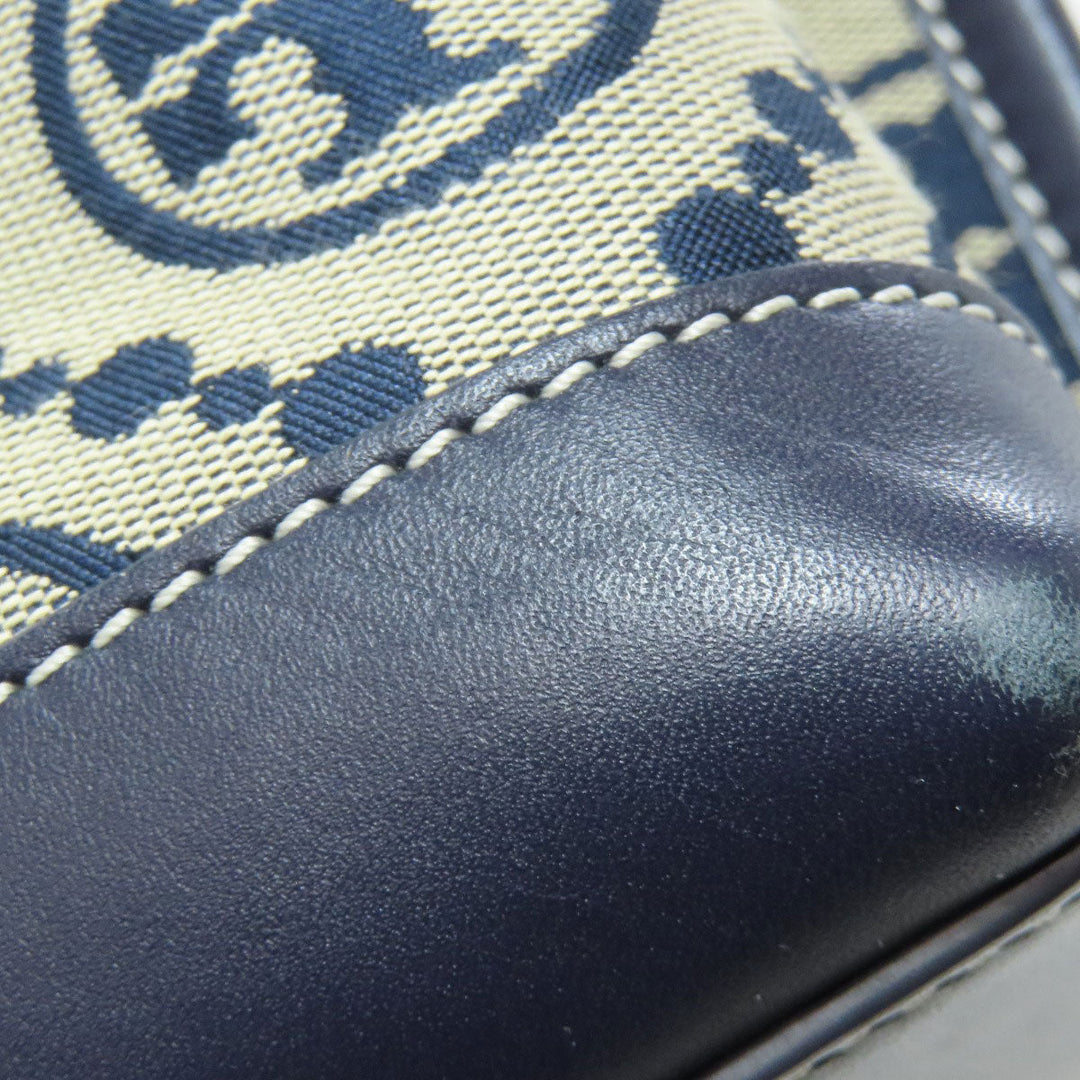Tory Burch Tote Bag canvas gray Perry T Monogram
