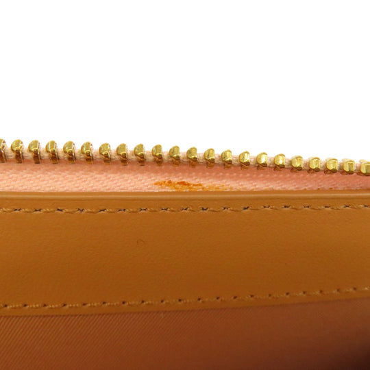 Tory Burch Long Wallet Purse leather pink Shoulder wallet