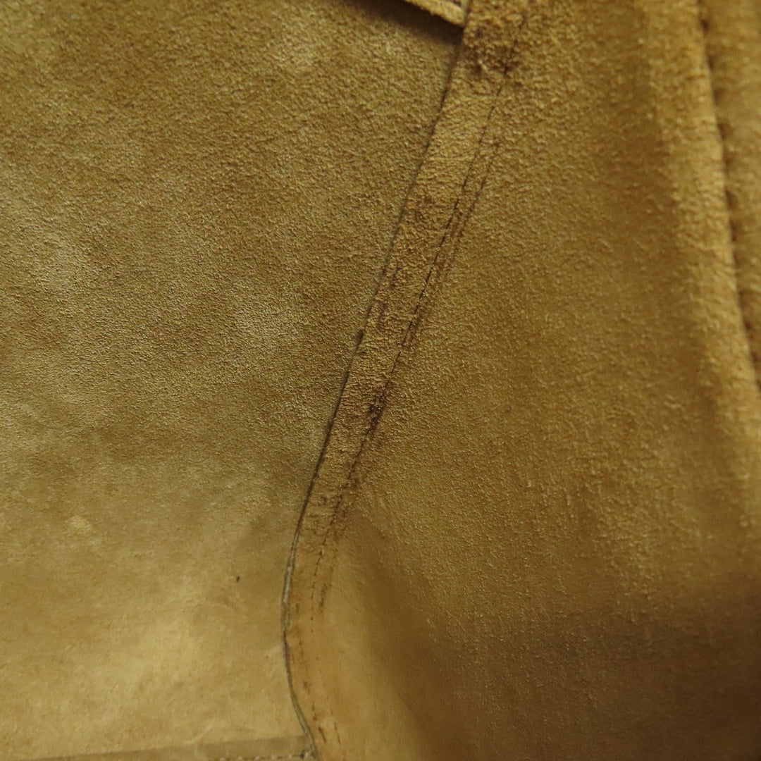 LOEWE Handbag Calfskin Brown Hammock Nugget 2WAY Women Used Authentic