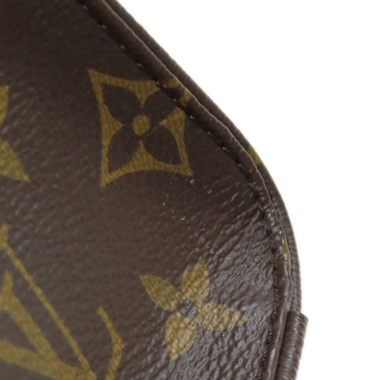 LOUIS VUITTON Handbag M45847 Monogram canvas Brown Sac PlatBB Women Used Authentic