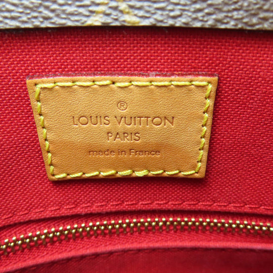 LOUIS VUITTON Handbag M45847 Monogram canvas Brown Sac PlatBB Women Used Authentic
