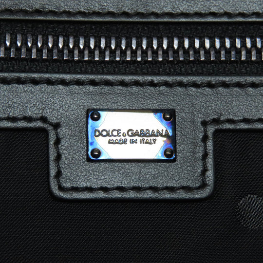 DOLCE&GABBANA Tote Bag Calfskin black 2WAY Women Used Authentic