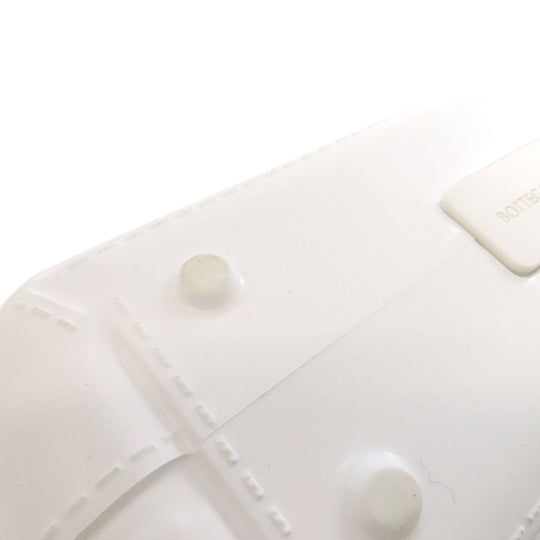 BOTTEGAVENETA Handbag rubber white Arco Women Used Authentic