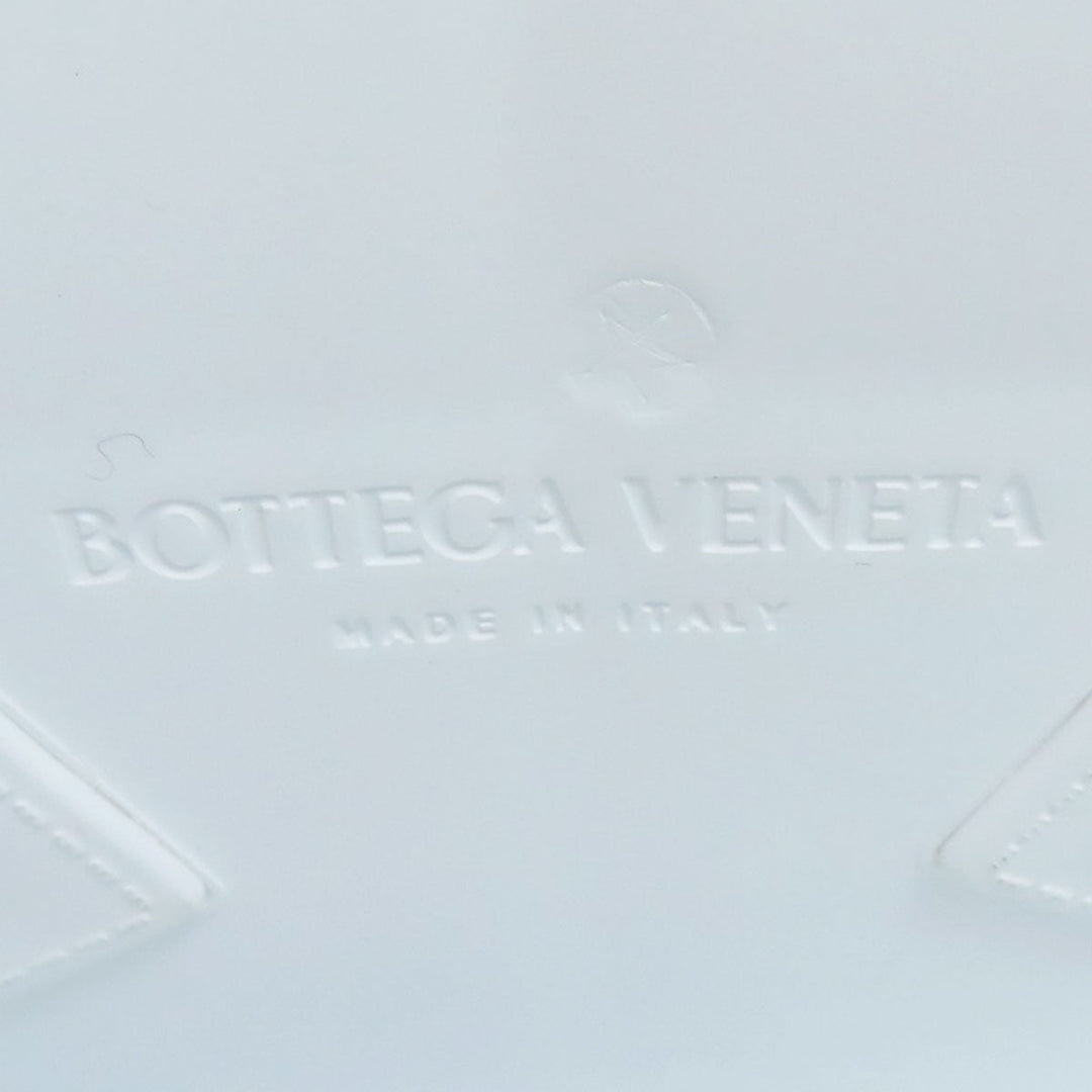 BOTTEGAVENETA Handbag rubber white Arco Women Used Authentic