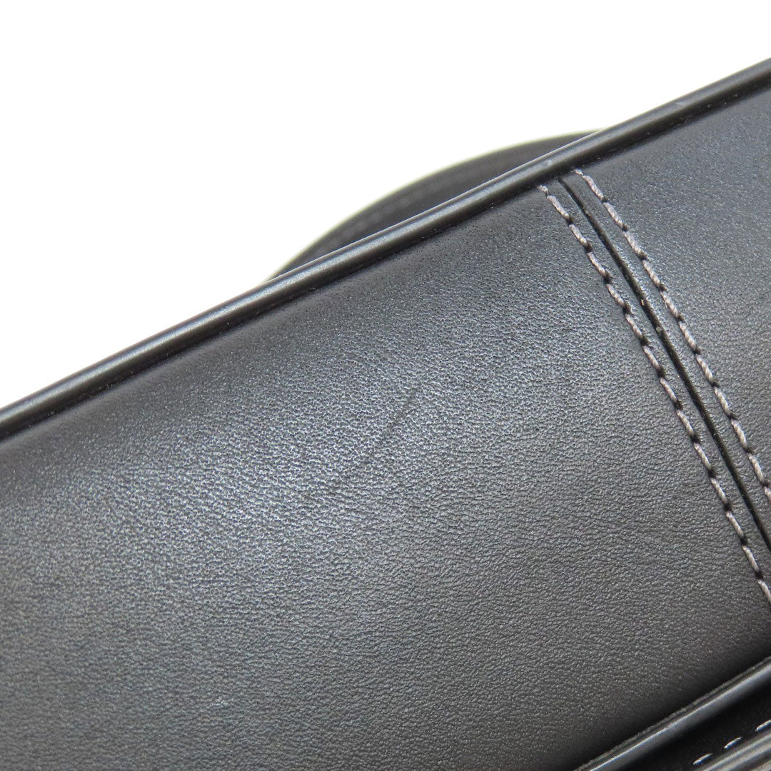 COACH Shoulder Bag CE331 leather black Studio Bag 20 2WAY