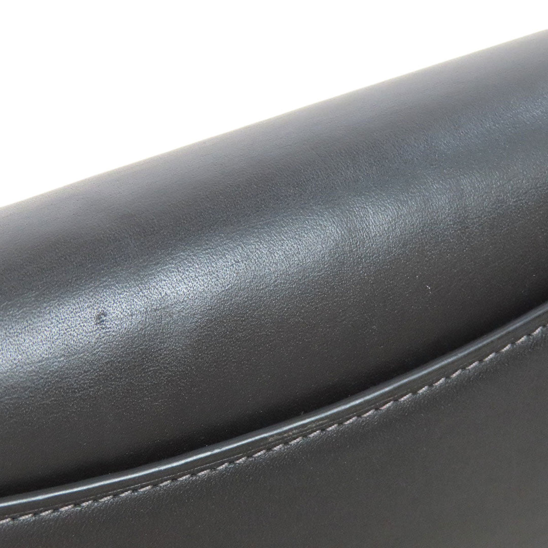 COACH Shoulder Bag CE331 leather black Studio Bag 20 2WAY