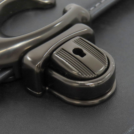 COACH Shoulder Bag CE331 leather black Studio Bag 20 2WAY