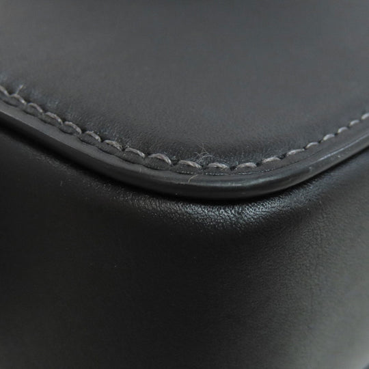 COACH Shoulder Bag CE331 leather black Studio Bag 20 2WAY