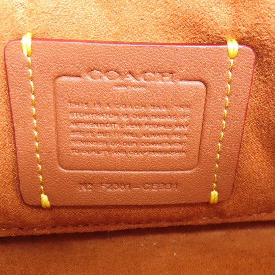 COACH Shoulder Bag CE331 leather black Studio Bag 20 2WAY