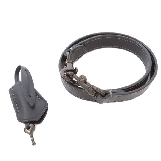 COACH Shoulder Bag CE331 leather black Studio Bag 20 2WAY