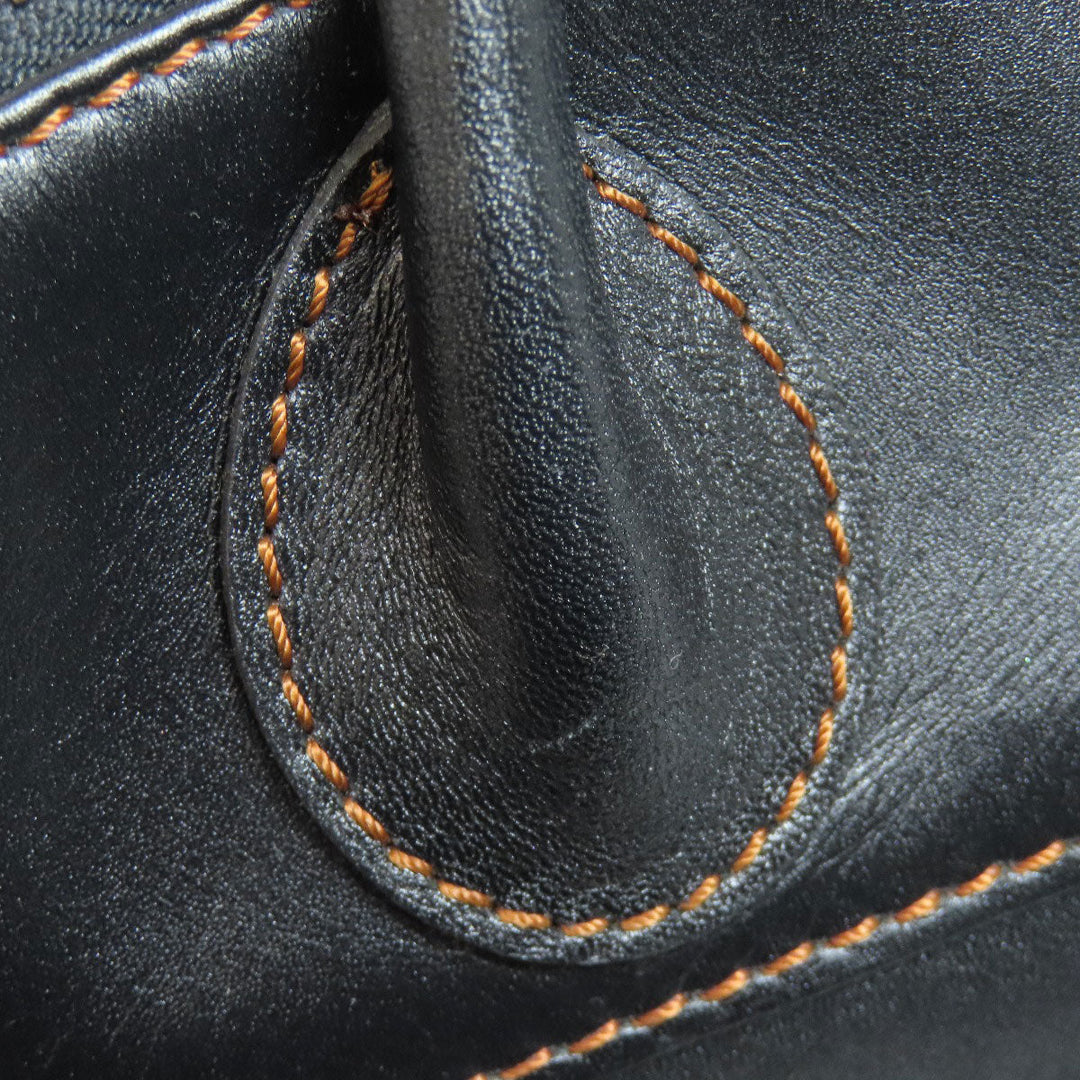 Longchamp Tote Bag leather black logo