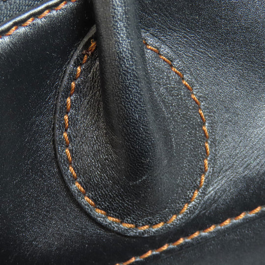Longchamp Tote Bag leather black logo