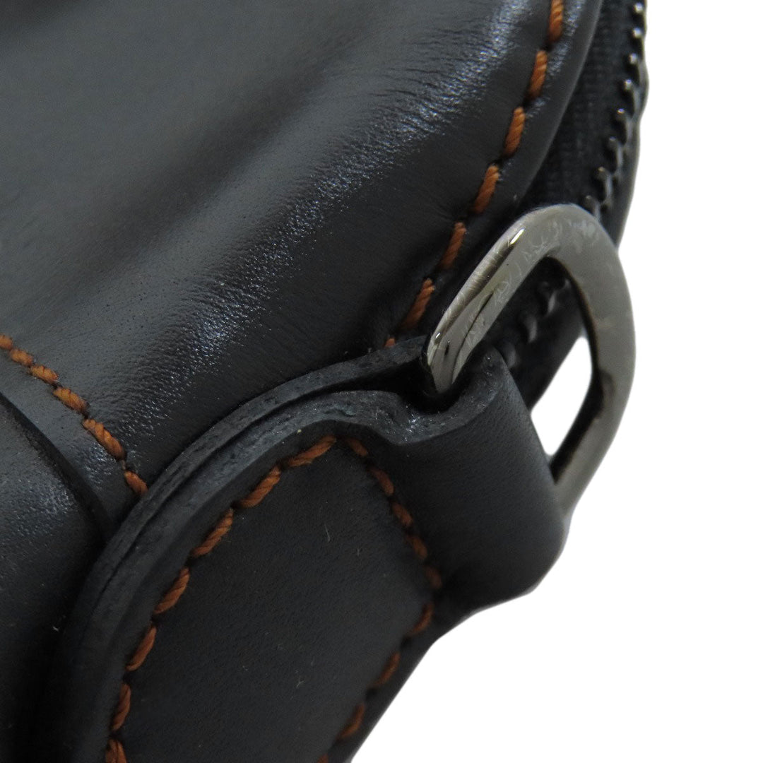 Longchamp Tote Bag leather black logo