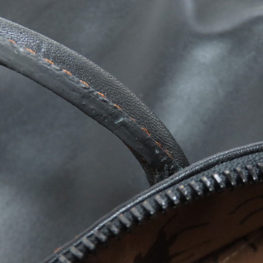 Longchamp Tote Bag leather black logo