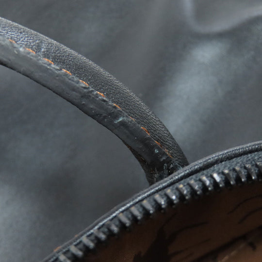Longchamp Tote Bag leather black logo