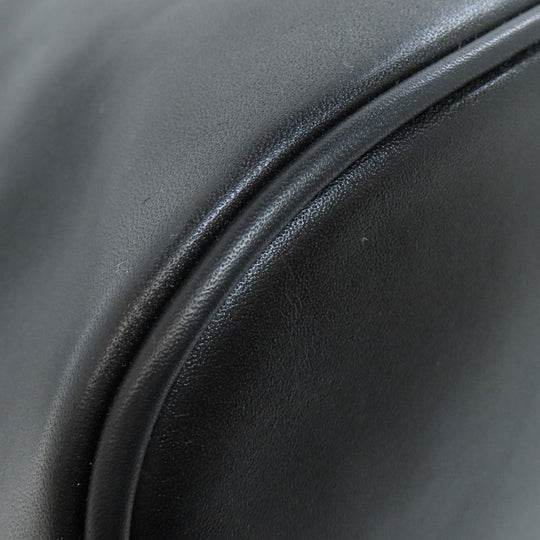 Longchamp Tote Bag leather black logo