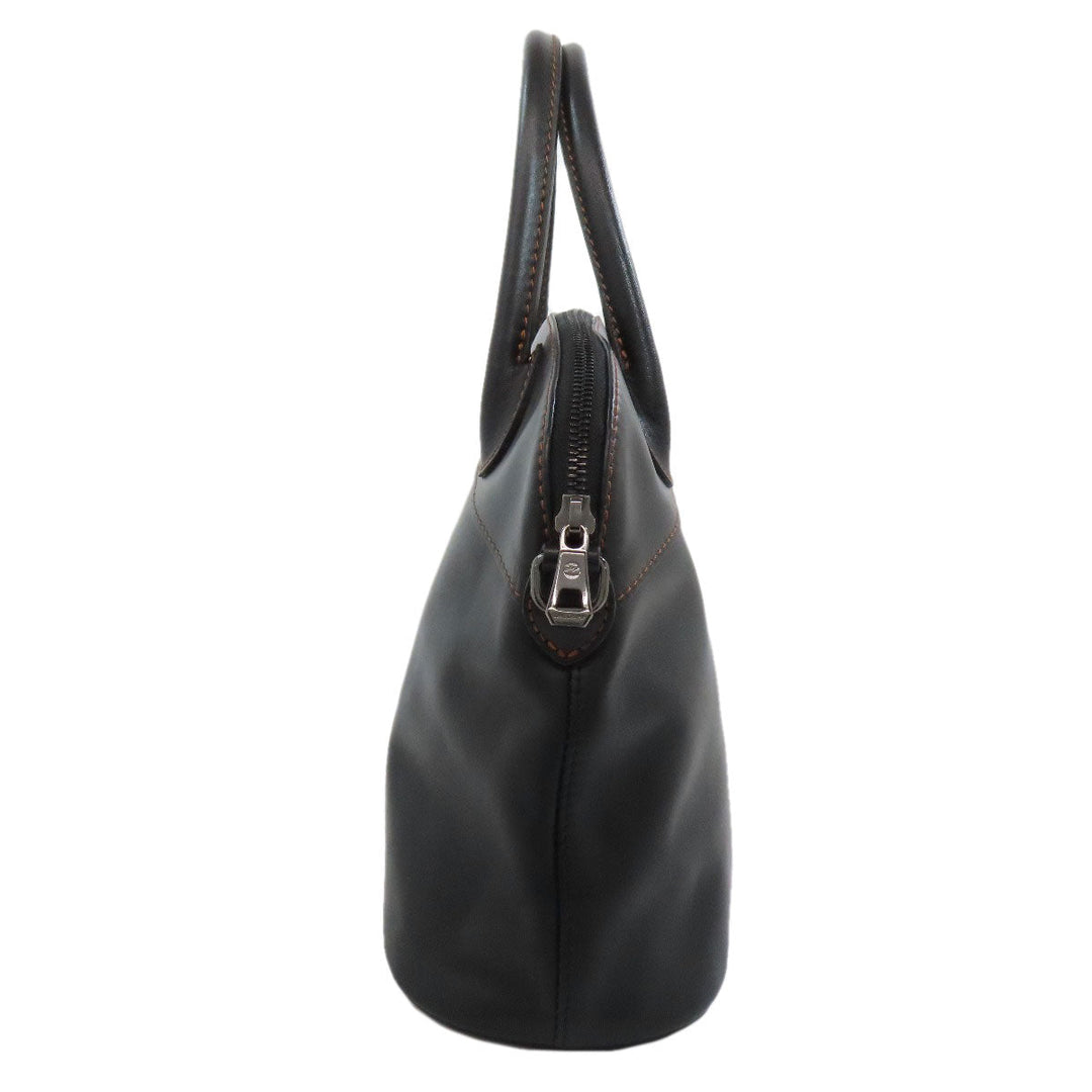 Longchamp Tote Bag leather black logo
