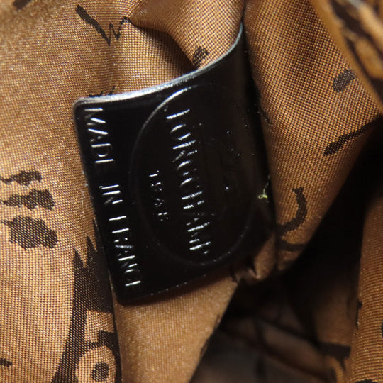 Longchamp Tote Bag leather black logo