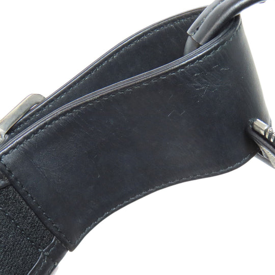 BALLY Shoulder Bag canvas gray one belt