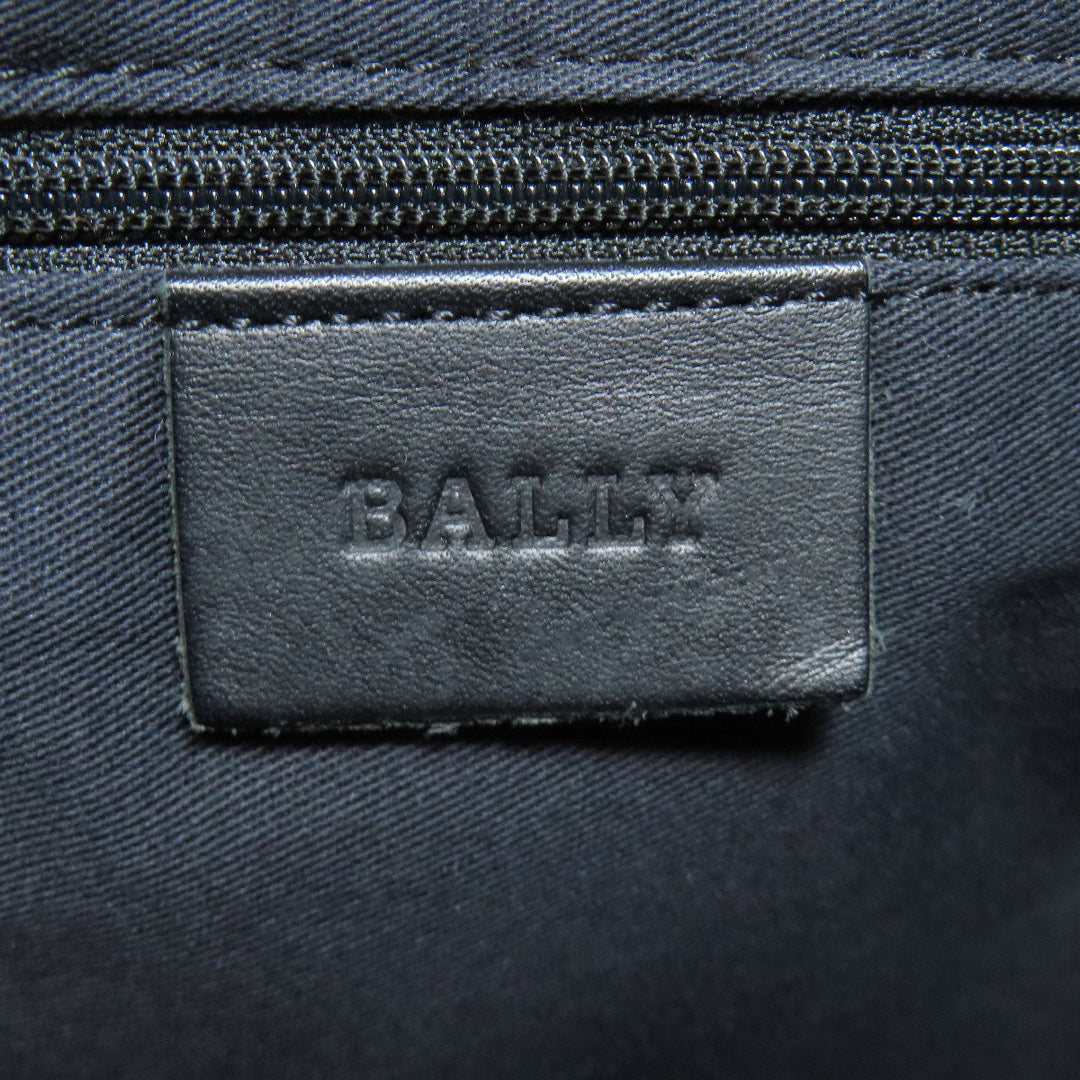 BALLY Shoulder Bag canvas gray one belt