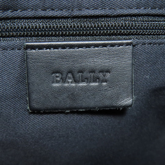 BALLY Shoulder Bag canvas gray one belt