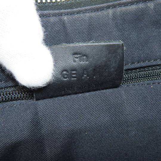 BALLY Shoulder Bag canvas gray one belt