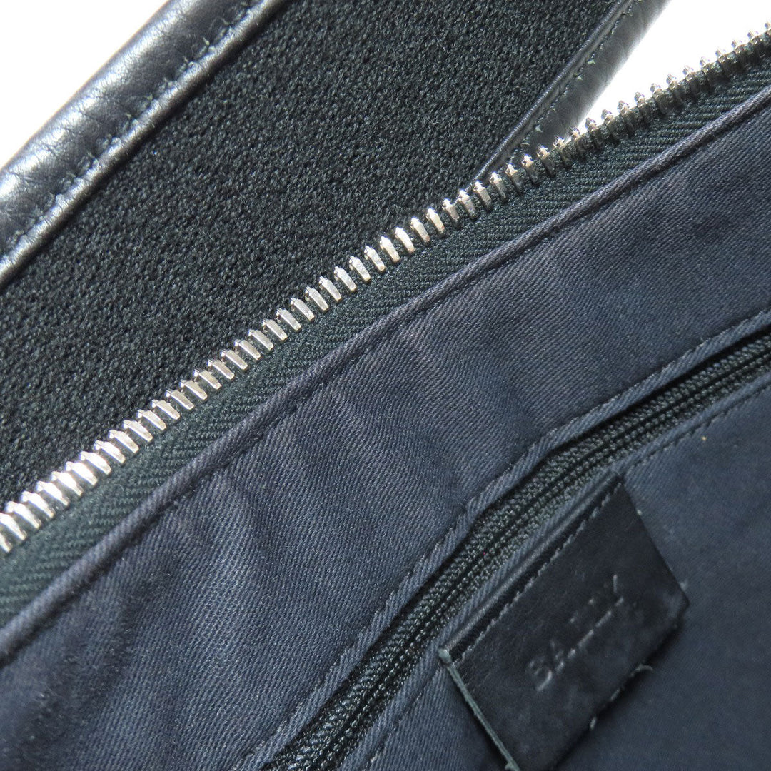 BALLY Shoulder Bag canvas gray one belt