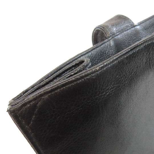 CHANEL Tote Bag Grained Calfskin Skin black COCO Mark